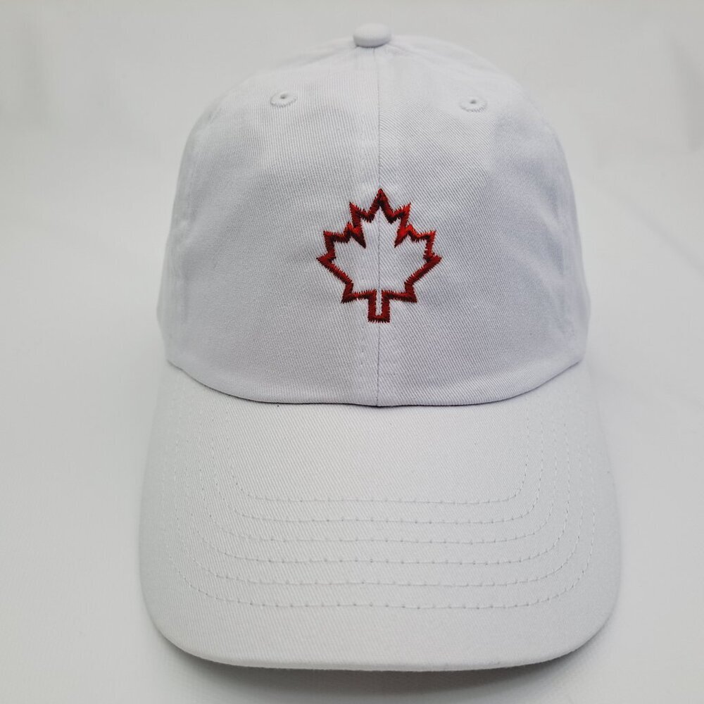 Canada Canadian Maple Leaf Relaxed Cotton Hat Cap